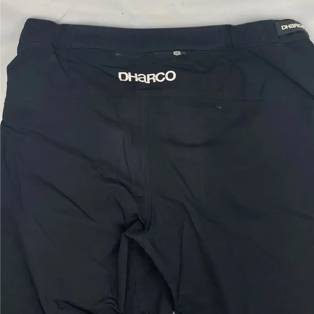 DHaRCO Shorts Mens 38x14 XXL Black MTB Bike Trail Stretch Adjustable Zip Pocket